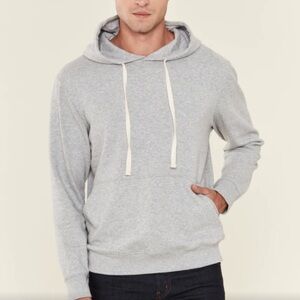 Richer Poorer men’s hoodie pull over sweatshirt in grey EUC Small